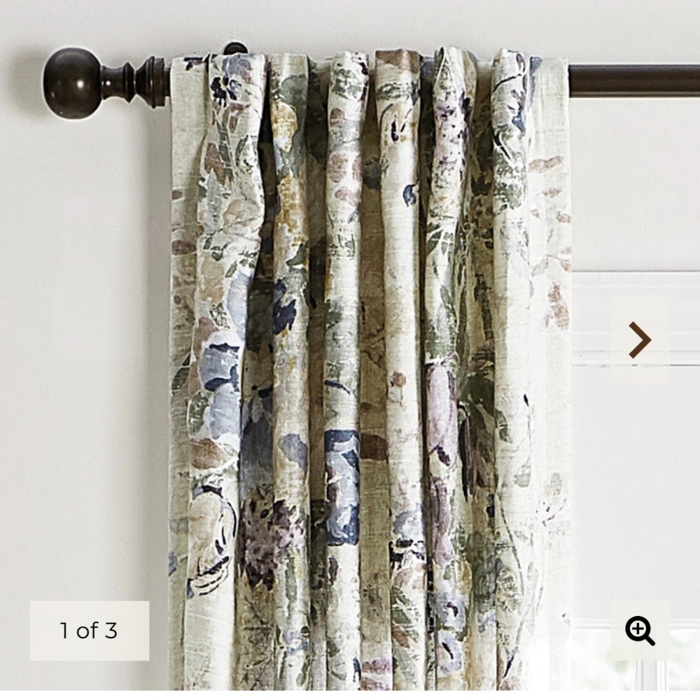 2 Meghan Drapery Panels 50 x 108